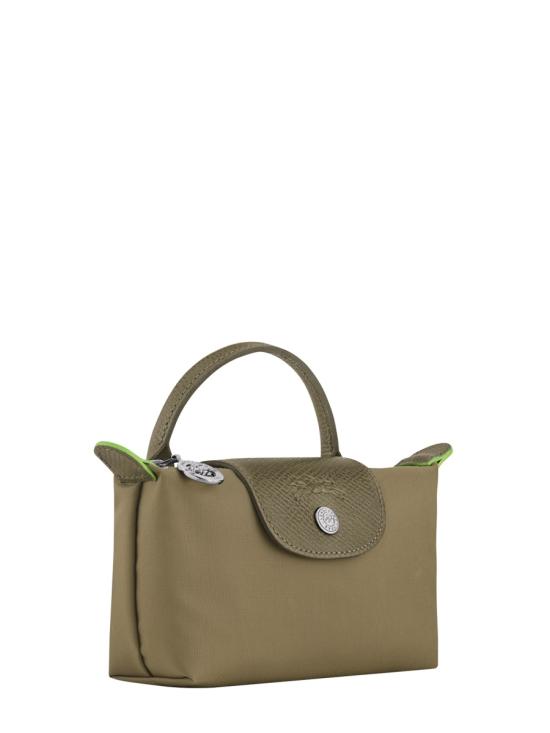 26SS 롱샴 르 플리아쥬 핸들 파우치 34175 919M04 GREEN - LONGCHAMP