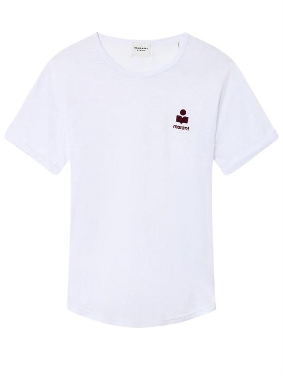 26SS 이자벨마랑에뚜왈 반팔 티셔츠 TS0315FA A1N09E20WH WHITE