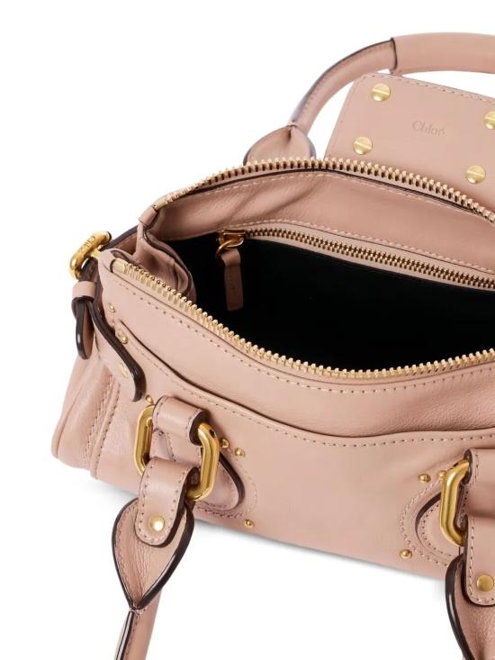 26SS 끌로에 스몰 그레인드 레더 패딩턴 백 CH26SS805P75 6I4 EARTHY PINK - CHLOE