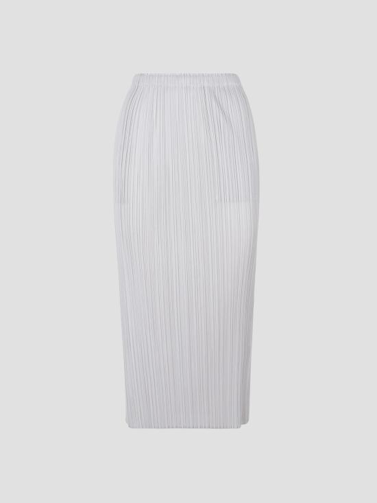 25FW 플리츠플리즈 미디 스커트 PP58JG11210 LIGHT GRAY DOM