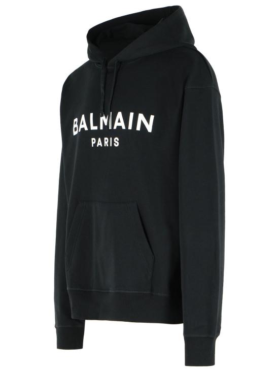 25FW 발망 긴팔 티셔츠 GH1JR007BD45EAB Black - BALMAIN