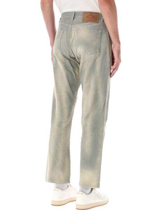25FW 프라다 스트레이트 팬츠 GEP358166E F0V3N Blu - PRADA