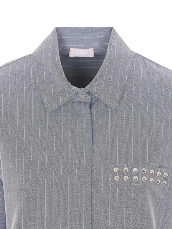 26SS 리우조 셔츠 WA6191 T349AD3734 Grey - LIU JO