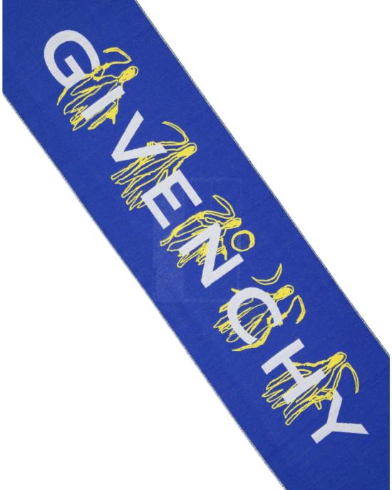 25FW 지방시 머플러/스카프 GV3518J47451 BLUE - GIVENCHY