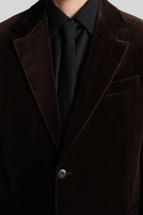 25FW 엠포리오 아르마니 자켓 429089 EM000477TE11044 BROWN - EMPORIO ARMANI