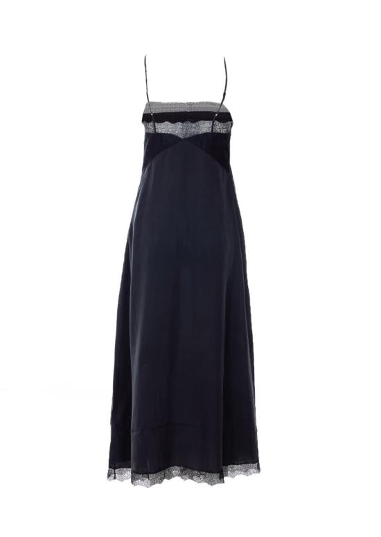 26SS 자딕앤볼테르 롱 원피스 WWDR02612011 Black - ZADIG & VOLTAIRE