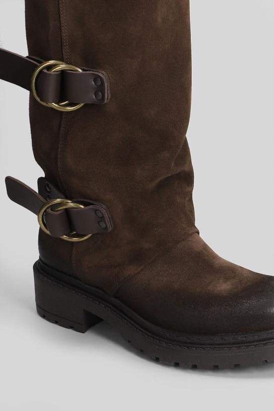 25FW 메티스 부츠 431906 MA2460 Brown - METISSE