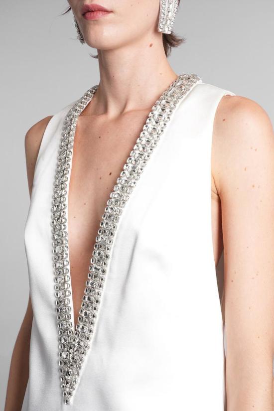 25FW 레트로페테 숏 원피스 428938 FW24 10010 WHITE - RETROFETE