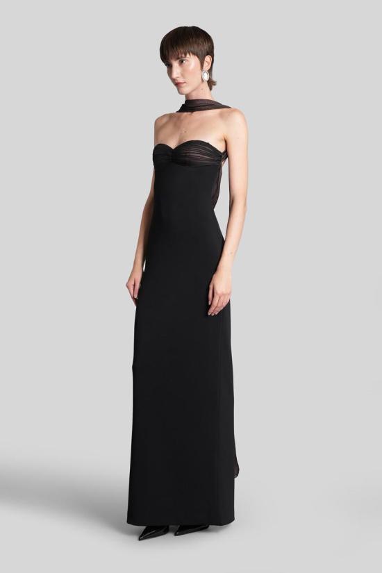 25FW 레트로페테 롱 원피스 428920 R FW25 11888 17 Black - RETROFETE