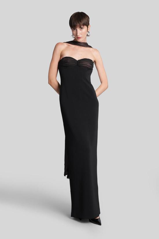 25FW 레트로페테 롱 원피스 428920 R FW25 11888 17 Black - RETROFETE