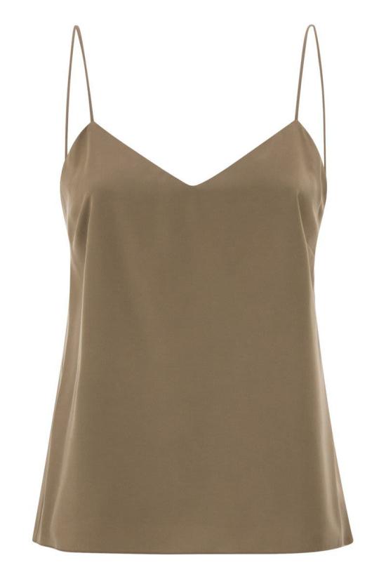 26SS 막스마라 민소매 티셔츠 2611161021600 016 Brown