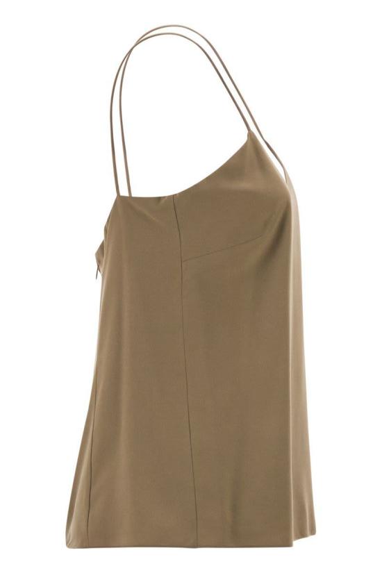 26SS 막스마라 민소매 티셔츠 2611161021600 016 Brown - MAX MARA