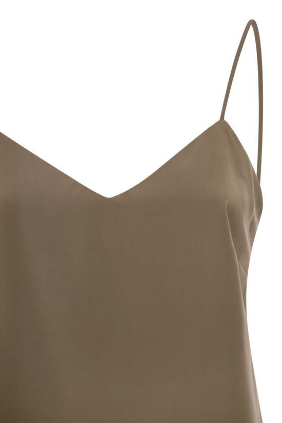 26SS 막스마라 민소매 티셔츠 2611161021600 016 Brown - MAX MARA