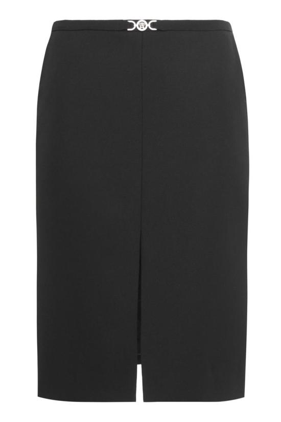 26SS 베르사체 미디 스커트 10223981A15974 1B000 Black