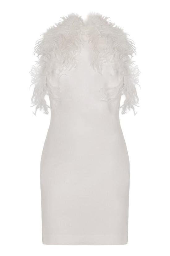 26SS 디 아티코 원피스 260WCA00468PLL088FS 001 WHITE