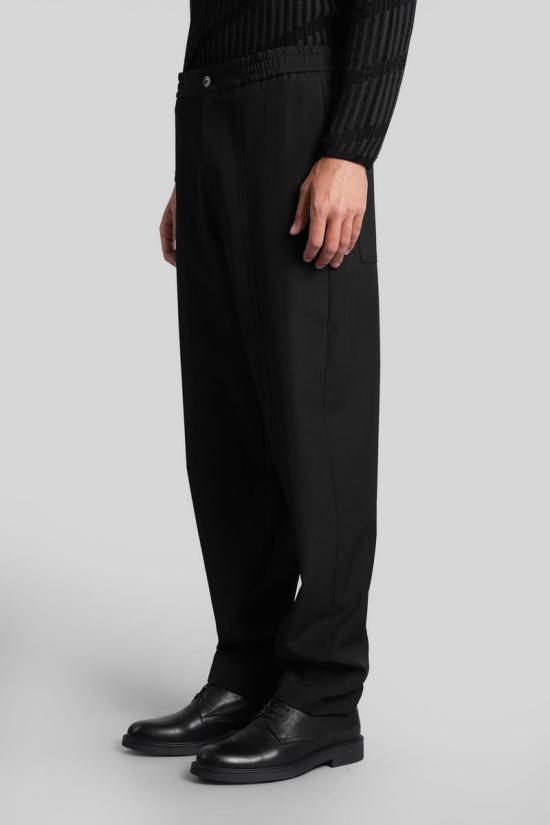 25FW 엠포리오 아르마니 숏팬츠 425497 EM003585TE17044 Black - EMPORIO ARMANI