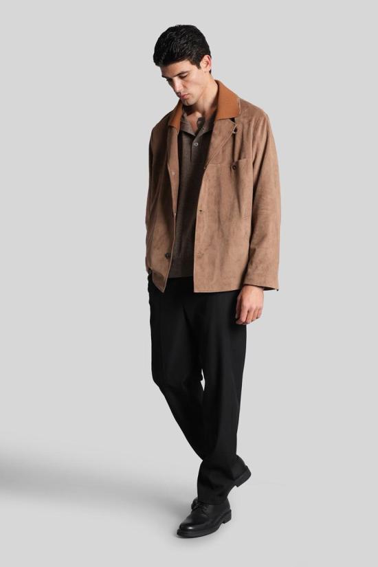 25FW 엠포리오 아르마니 자켓 429088 EM003657TE16803 Brown - EMPORIO ARMANI