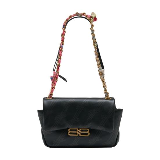 25FW 발렌시아가 달링 체인 백 미니 844494 2AB8W 1000 black