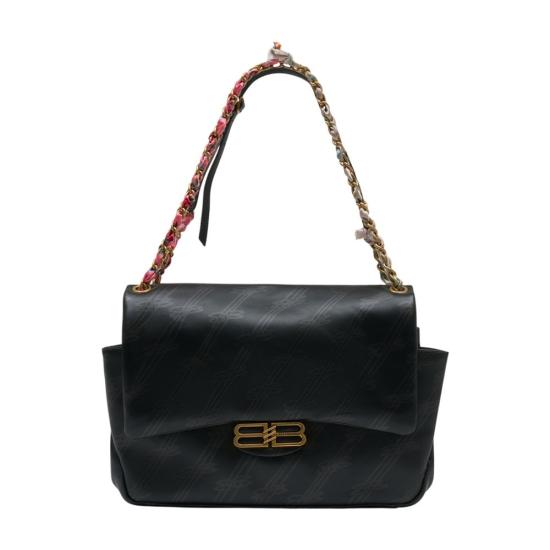 25FW 발렌시아가 달링 체인 백 미디움 852501 2AB8W 1000 black