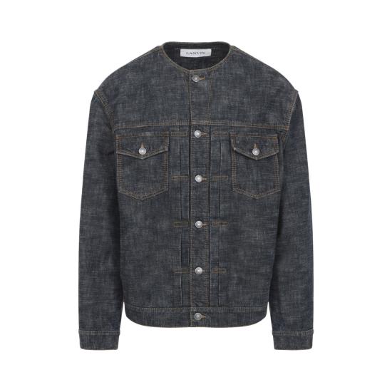 25FW 랑방 데님 자켓 RMJA0317D096H25 29 BLUE