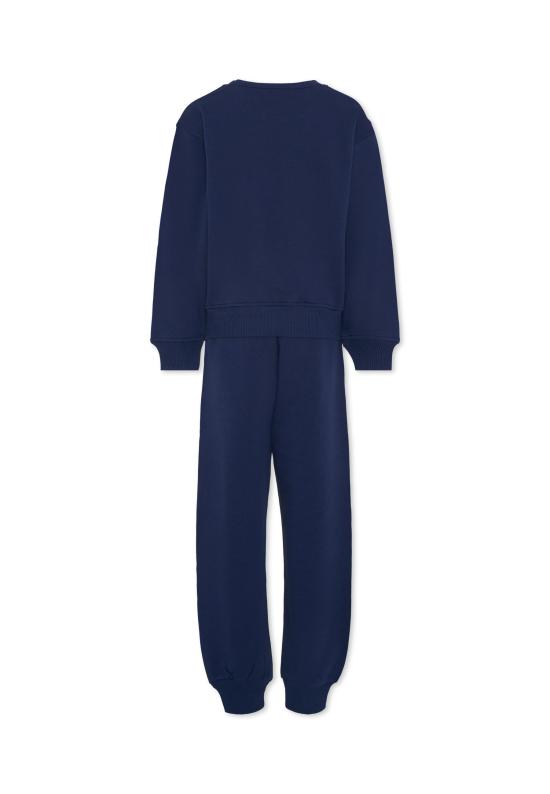 25FW [키즈] 모스키노 오버롤 HUK04B LCA58 40016 BLUE - MOSCHINO