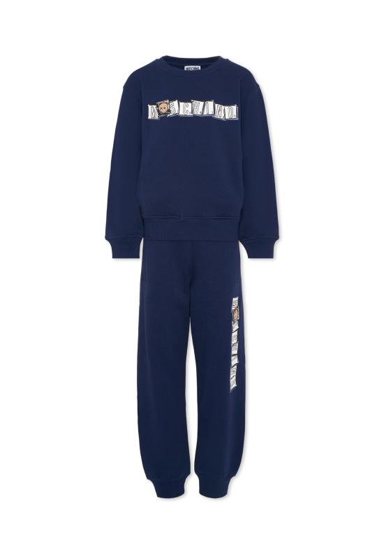 25FW [키즈] 모스키노 오버롤 HUK04B LCA58 40016 BLUE