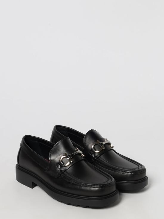 25FW 살바토레 페라가모 로퍼 022300 768108 002 Black - SALVATORE FERRAGAMO