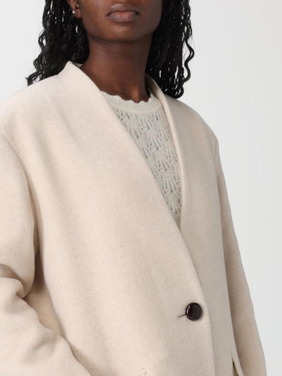 25FW 이자벨마랑에뚜왈 코트 MA0439FAB1D03I 23EC Beige - ISABEL MARANT ETOILE