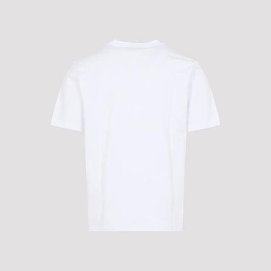 25FW 랑방 반팔 티셔츠 RMTS0012J300H25 01 WHITE - LANVIN