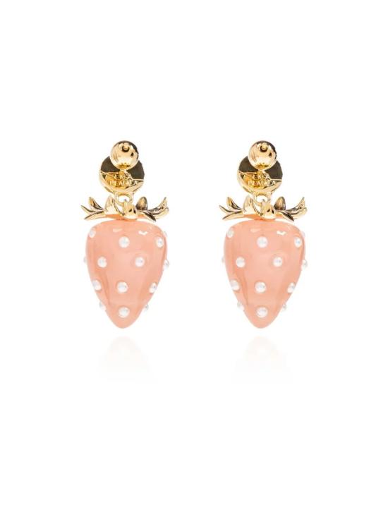 26SS 카사블랑카 이어링 A SP26 JW 366 01 GOLD PINK WHITE - CASABLANCA