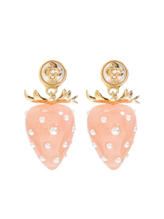 26SS 카사블랑카 이어링 A SP26 JW 366 01 GOLD PINK WHITE