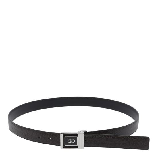 26SS 살바토레 페라가모 가죽 벨트 791120670620TESTA DI MORO BROWN