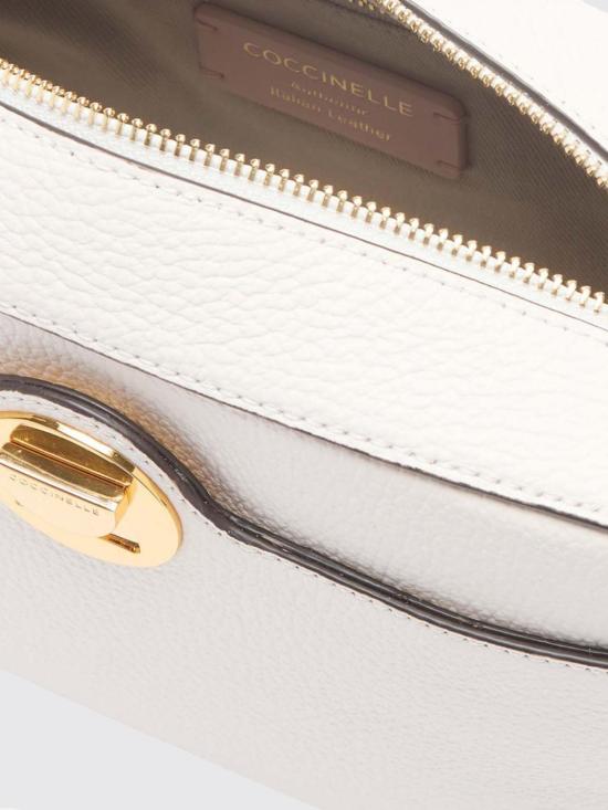 25SS 코치넬리 크로스백 E1MD0150121 578 White - COCCINELLE
