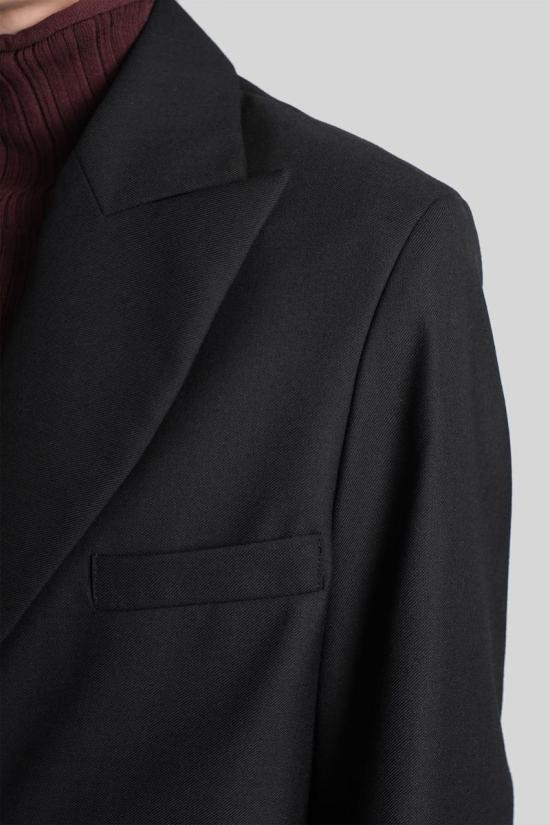 25FW 세퍼 수트 자켓 427058 WFW24LEAHBLA Black - SEFR