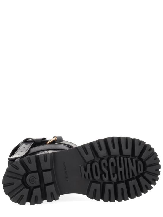 25FW 모스키노 부츠 MA26054G0N MJ5000 Black - MOSCHINO