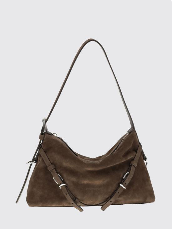 26SS 지방시 부아유 숄더 백 BB514XB2D6 202 Brown