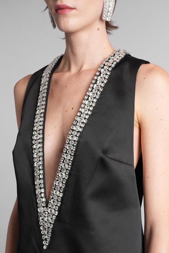 25FW 레트로페테 숏 원피스 428939 FW24 10010 Black - RETROFETE