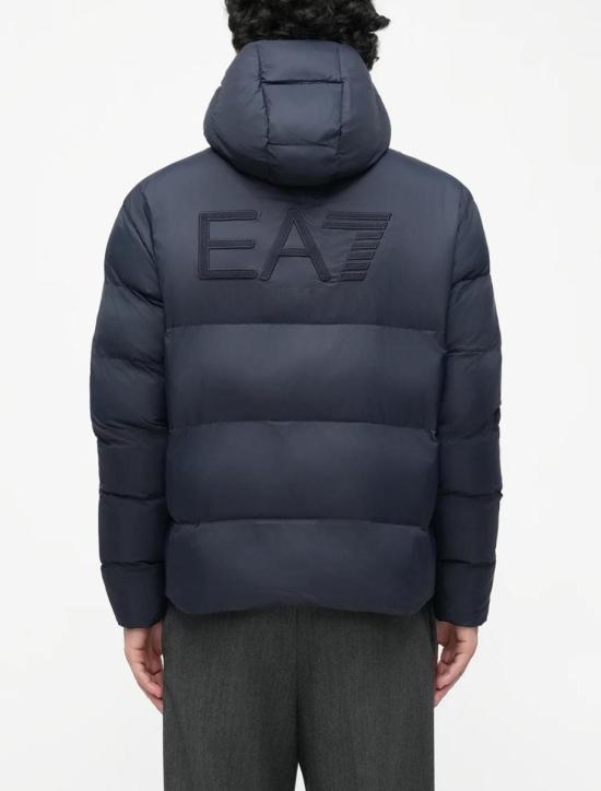 25FW 엠포리오 아르마니 숏패딩 7M000694AF15956UB102 BLUE - EMPORIO ARMANI