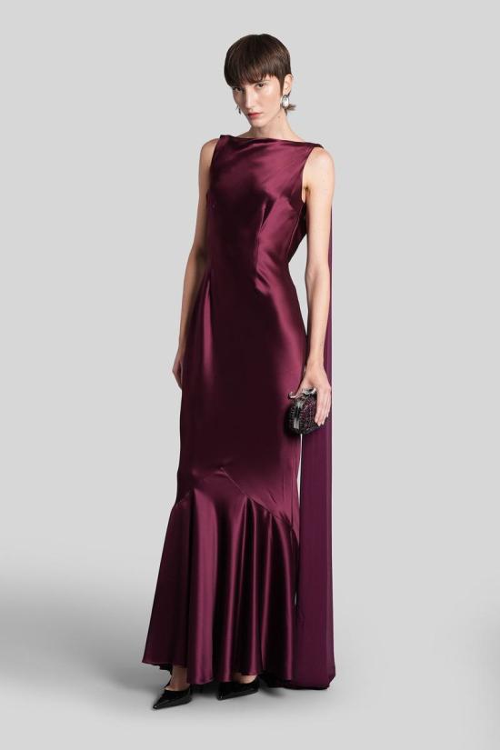 25FW 레트로페테 롱 원피스 428937 FW24 10120 Red - RETROFETE