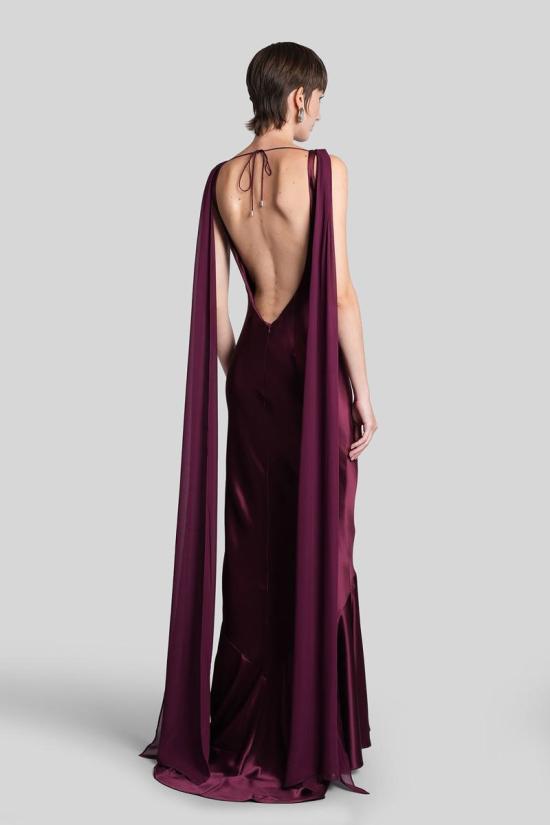 25FW 레트로페테 롱 원피스 428937 FW24 10120 Red - RETROFETE