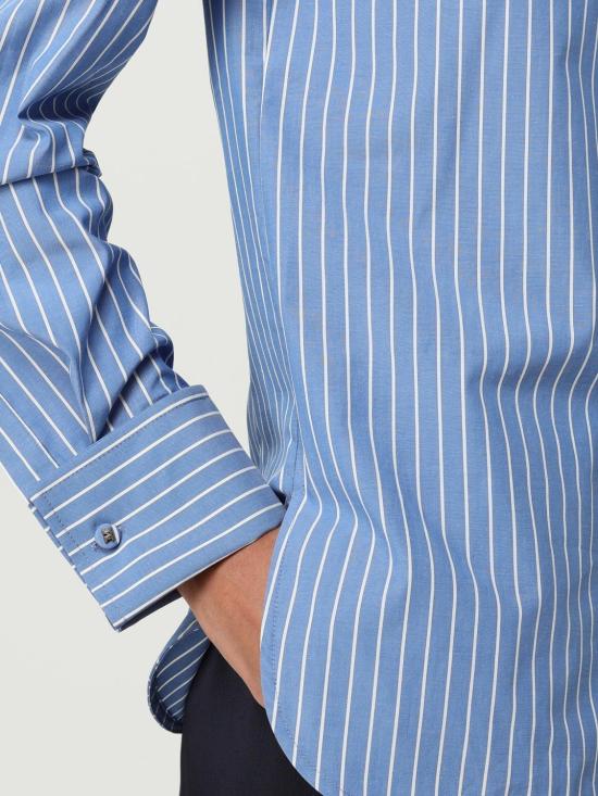 25FW 막스마라 셔츠 2521116181600 010 Gnawed Blue - MAX MARA