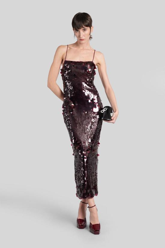 25FW 레트로페테 롱 원피스 431203 FW25 10988 Red - RETROFETE