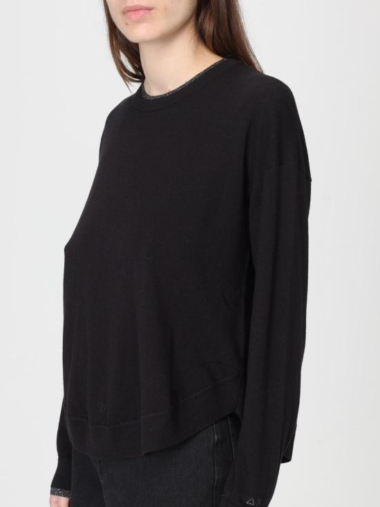 25FW 썬 68 스웨터 K45251 11 Black - SUN 68