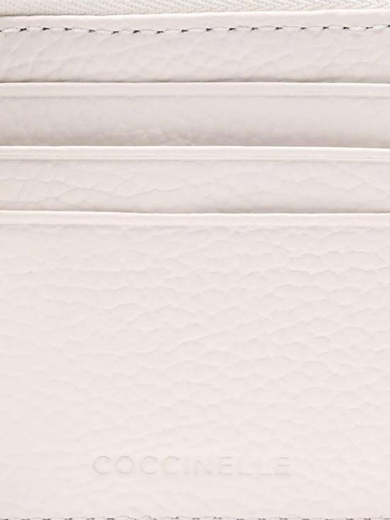 25SS 코치넬리 카드지갑 E2MU0128901 H14 White - COCCINELLE