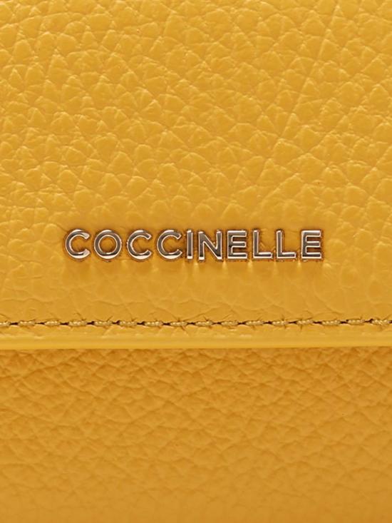 25SS 코치넬리 지갑 E2MW511B801 J19 Yellow - COCCINELLE