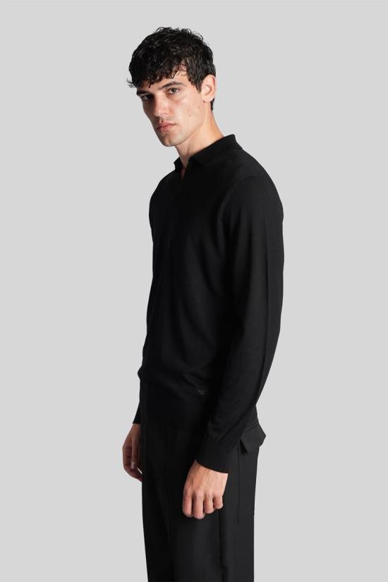 25FW 엠포리오 아르마니 스웨터 425493 EM002479AF19543 Black - EMPORIO ARMANI