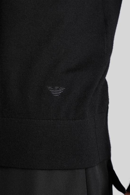 25FW 엠포리오 아르마니 스웨터 425493 EM002479AF19543 Black - EMPORIO ARMANI