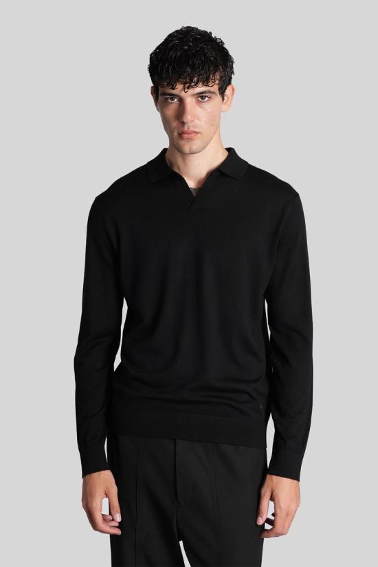 25FW 엠포리오 아르마니 스웨터 425493 EM002479AF19543 Black