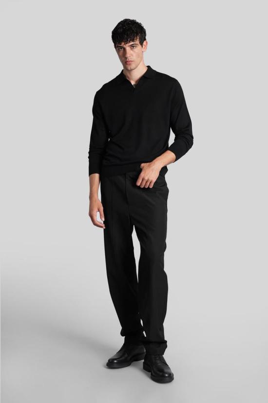 25FW 엠포리오 아르마니 스웨터 425493 EM002479AF19543 Black - EMPORIO ARMANI