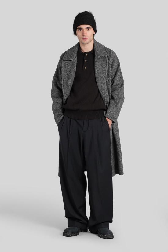 25FW 어 페이퍼 키드 숏팬츠 430243 F5PKMAPA137 Black - A PAPER KID